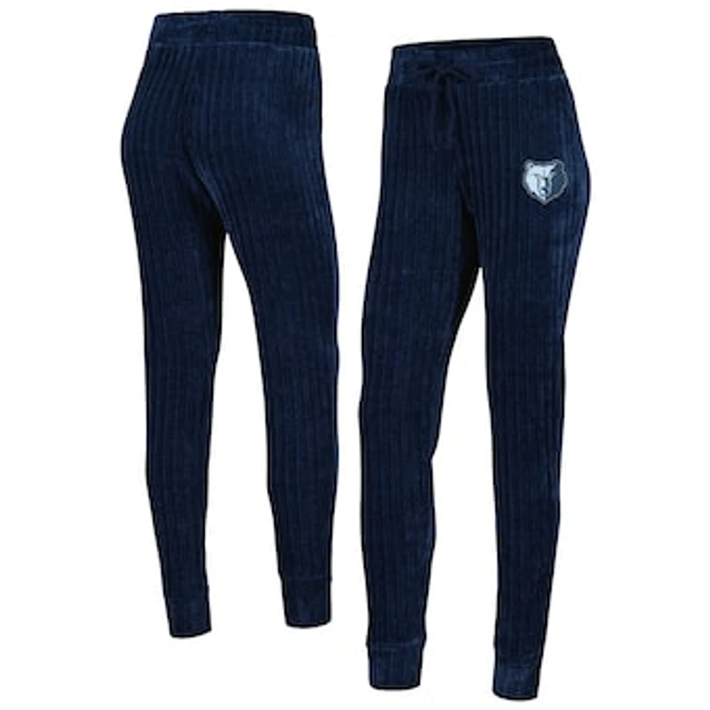 Women's College Concepts Navy Memphis Grizzlies Linger Pants