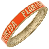 Women' CANVAS Style Florida Gators Enamel Hinge Bangle