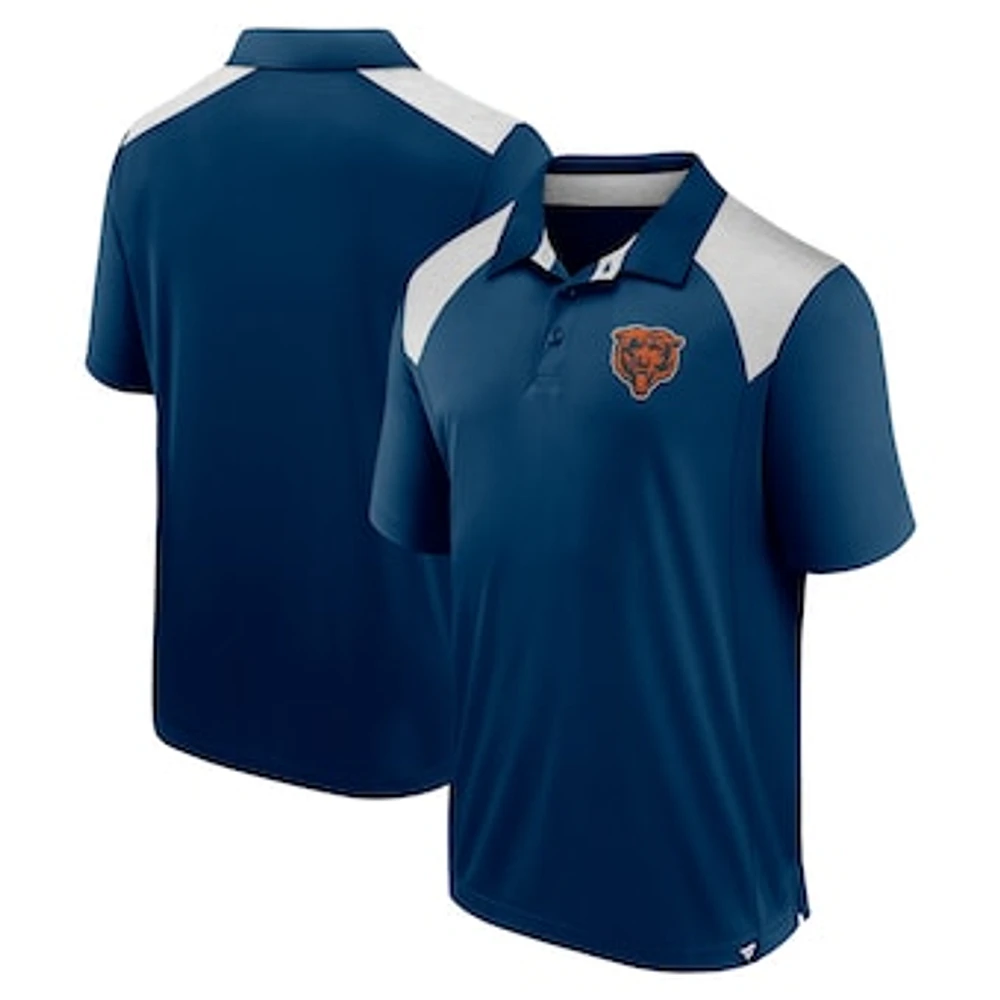 Men's Fanatics Navy Chicago Bears Primary Polo