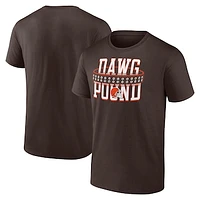 Men's Fanatics Brown Cleveland Browns Hometown Offensive Drive T-Shirt