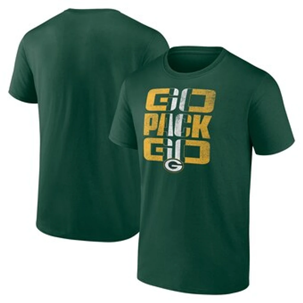 Men's Fanatics Green Bay Packers Hometown Offensive Drive T-Shirt