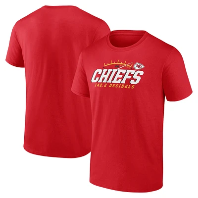 Men's Fanatics Red Kansas City Chiefs Hometown Offensive Drive T-Shirt