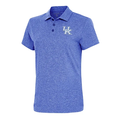 Women's Antigua  Heather Royal Kentucky Wildcats Motivated Polo