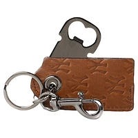 Lusso Brown New York Yankees Sagar Keychain Bottle Opener