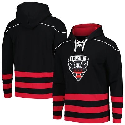 Men's Black D.C. United Hockey Pullover Hoodie