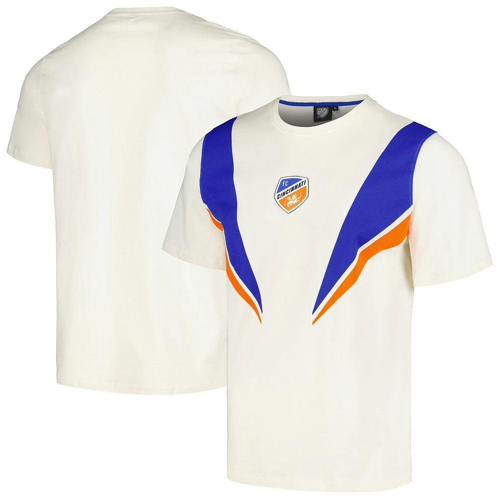 Men's Cream FC Cincinnati Sport Heavy Relaxed T-Shirt