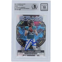 Trevor Lawrence Jacksonville Jaguars Autographed 2021 Panini Rookies & Stars Silver #SR-1 Beckett Fanatics Witnessed Authenticated 10 Rookie Card