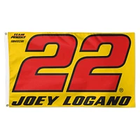 WinCraft  Joey Logano One-Sided 3' x 5' Deluxe Flag