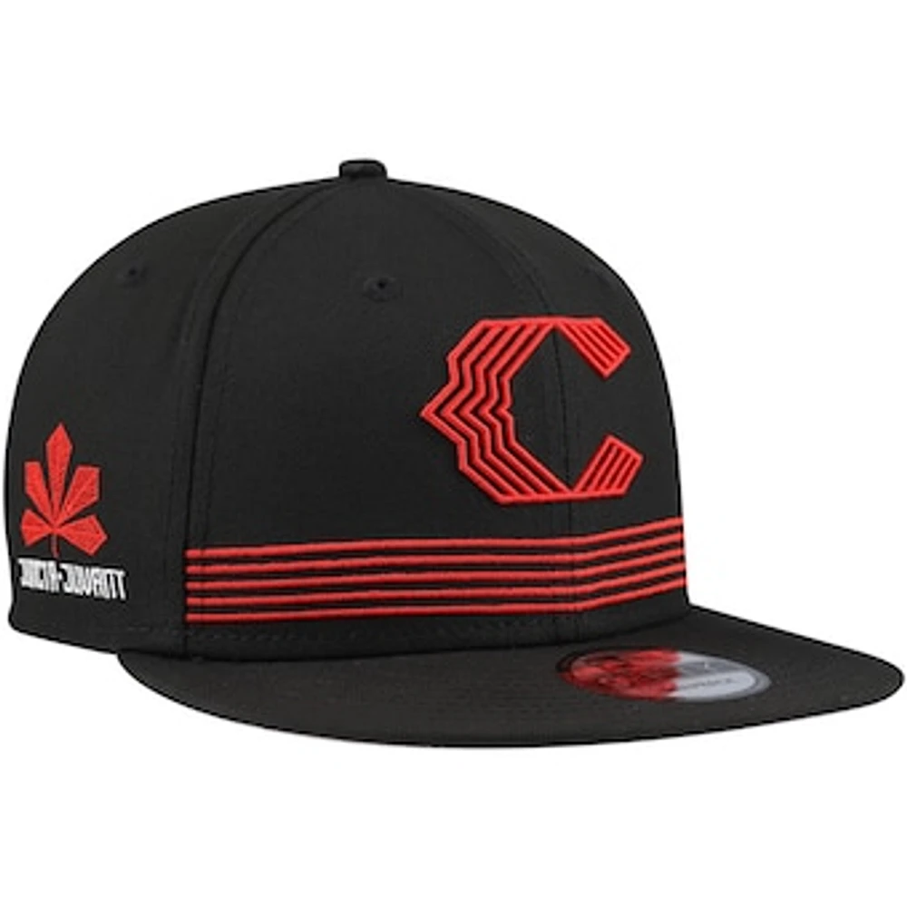 Men's New Era Black Cincinnati Reds City Connect 9FIFTY Snapback Hat