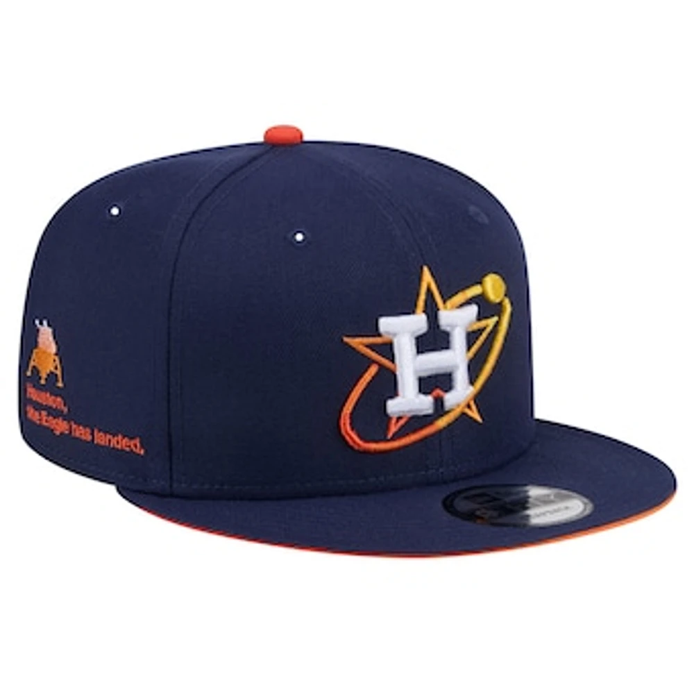 Men's New Era Navy Houston Astros City Connect 9FIFTY Snapback Hat