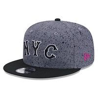 Men's New Era Graphite/Black New York Mets 2024 City Connect Alternate 9FIFTY Snapback Hat