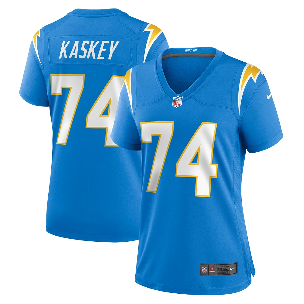 Women's Nike Matt Kaskey Powder Blue Los Angeles Chargers Team Game Jersey