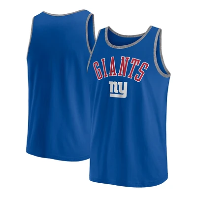 Men's Fanatics Royal New York Giants Bet Tank Top