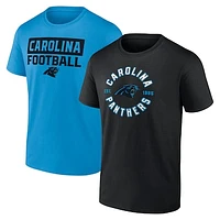 Men's Fanatics Carolina Panthers Serve T-Shirt Combo Pack