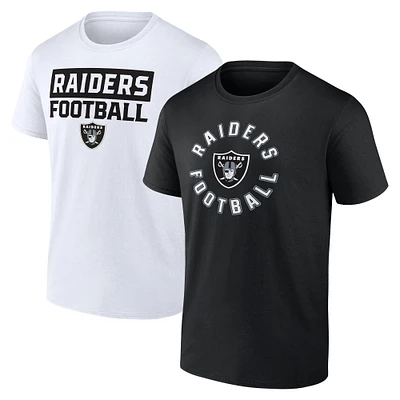 Men's Fanatics Las Vegas Raiders Serve T-Shirt Combo Pack