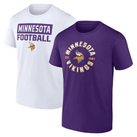 Men's Fanatics Minnesota Vikings Serve T-Shirt Combo Pack