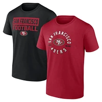 Men's Fanatics San Francisco 49ers Serve T-Shirt Combo Pack