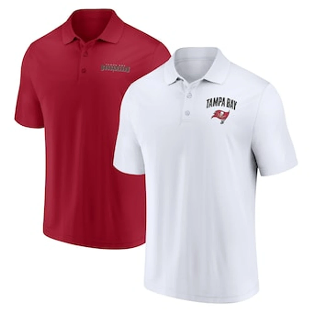 Men's Fanatics Tampa Bay Buccaneers Lockup Two-Pack Polo Set