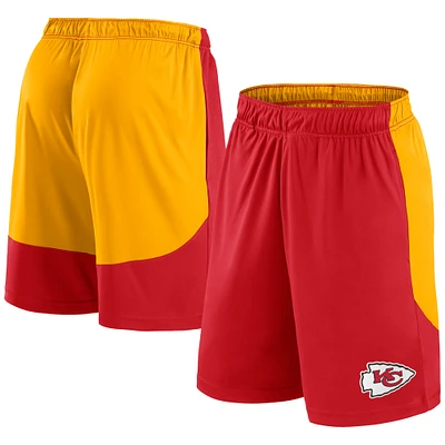 Men's Fanatics Red/Gold Kansas City Chiefs Go Hard Shorts