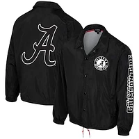 Unisex The Wild Collective Black Alabama Crimson Tide Coaches Full-Snap Jacket