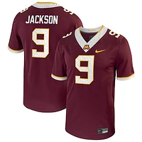 Men's Nike Daniel Jackson Maroon Minnesota Golden Gophers NIL Football Game Jersey