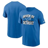 Men's Nike Blue Detroit Lions Local T-Shirt