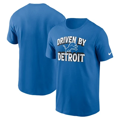 Men's Nike Blue Detroit Lions Local T-Shirt