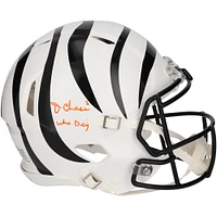 Ja'Marr Chase Cincinnati Bengals Autographed Riddell Helmet with Inscription
