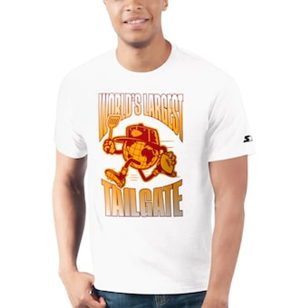 Men's Starter Kansas City Chiefs World's Largest Tailgate Prime Time T-Shirt