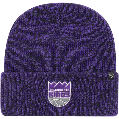 Men's '47 Purple Sacramento Kings Brain Freeze Cuffed Knit Hat