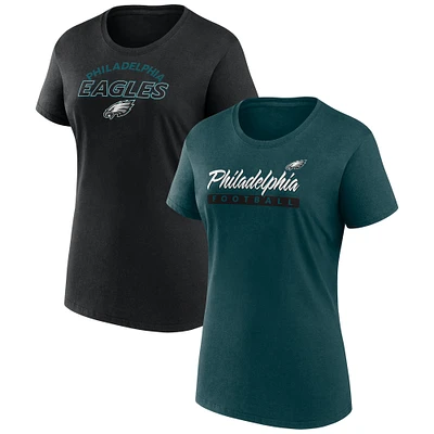 Women's Fanatics Philadelphia Eagles Risk T-Shirt Combo Pack