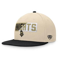 Men's Top of the World Khaki UCF Knights Goalaso Snapback Hat