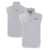 Men's Cutter & Buck Spelman College Jaguars Charter Eco Recycled Full-Zip Vest