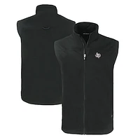 Men's Cutter & Buck Texas Southern Tigers Charter Eco Recycled Full-Zip Vest
