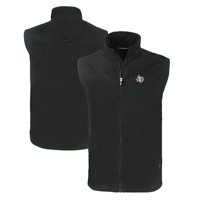 Men's Cutter & Buck Texas Southern Tigers Charter Eco Recycled Full-Zip Vest