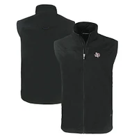 Men's Cutter & Buck Texas Southern Tigers Charter Eco Recycled Full-Zip Vest