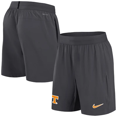 Men's Nike Anthracite Tennessee Volunteers 2024 Sideline Performance Shorts