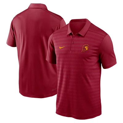 Men's Nike Cardinal USC Trojans 2024 Early Season Coaches Sideline Performance Polo