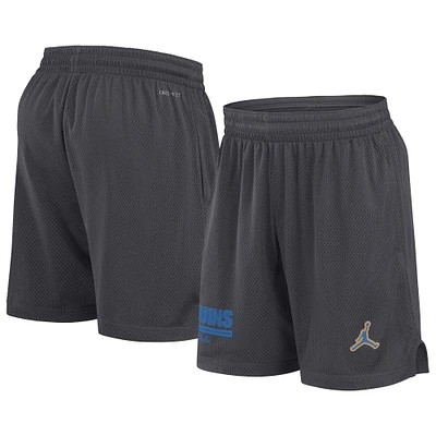 Men's Jordan Brand Anthracite UCLA Bruins 2024 Sideline Mesh Shorts