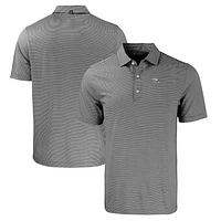 Men's Cutter & Buck /White North Carolina Central Eagles Forge Eco Double Stripe Stretch Recycled Polo