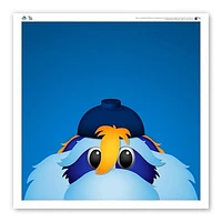 Tampa Bay Rays 12" x 12" Raymond Poster Print