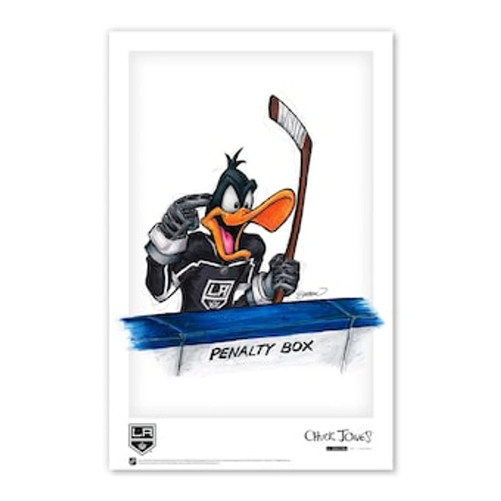 Daffy Duck Los Angeles Kings 11" x 17" Looney Tunes Poster Print