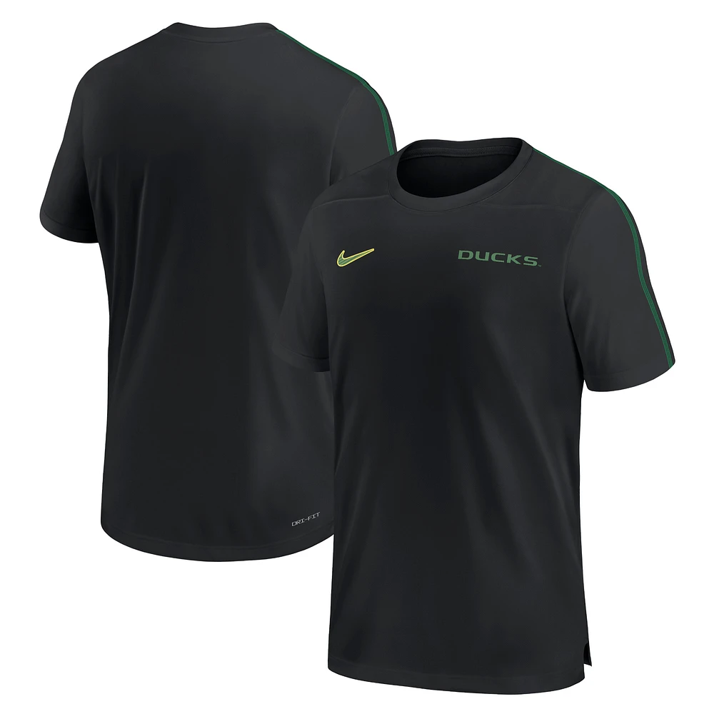 Men's Nike Oregon Ducks 2024 Sideline Coach Performance Top