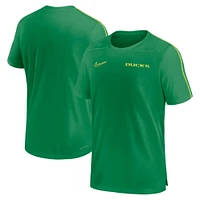 Men's Nike Green Oregon Ducks 2024 Sideline Coach Performance Top