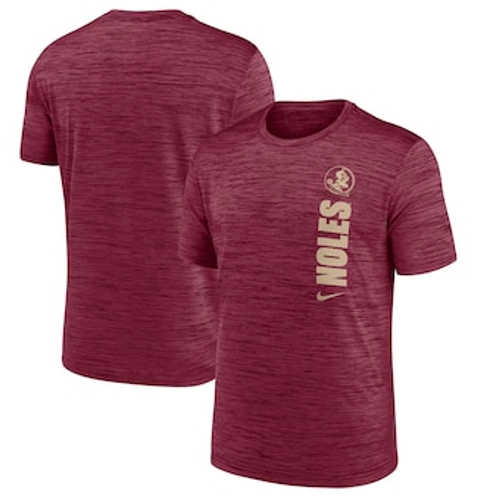 Men's Nike Garnet Florida State Seminoles 2024 Sideline Velocity Performance  T-Shirt