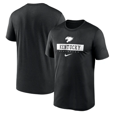 Men's Nike Black Kentucky Wildcats 2024 Sideline Legend Performance  T-Shirt