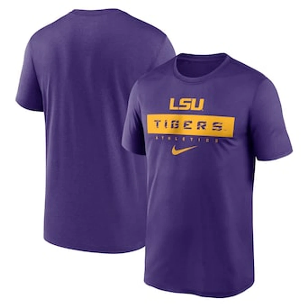 Men's Nike Purple LSU Tigers 2024 Sideline Legend Performance  T-Shirt