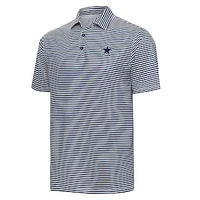Men's Antigua  Navy/White Dallas Cowboys Skills Polo