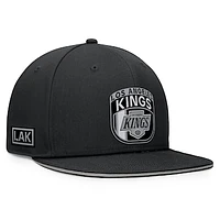 Men's Fanatics Black Los Angeles Kings 2024 NHL Draft Snapback Hat