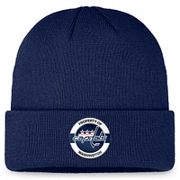 Men's Fanatics Navy Washington Capitals Authentic Pro Training Camp Cuffed Knit Hat